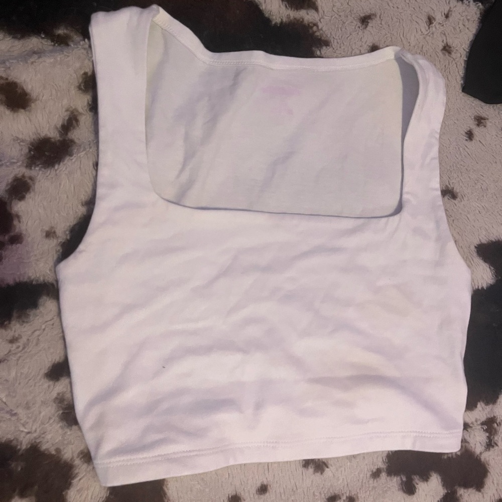 White Sleeveless Women's Top